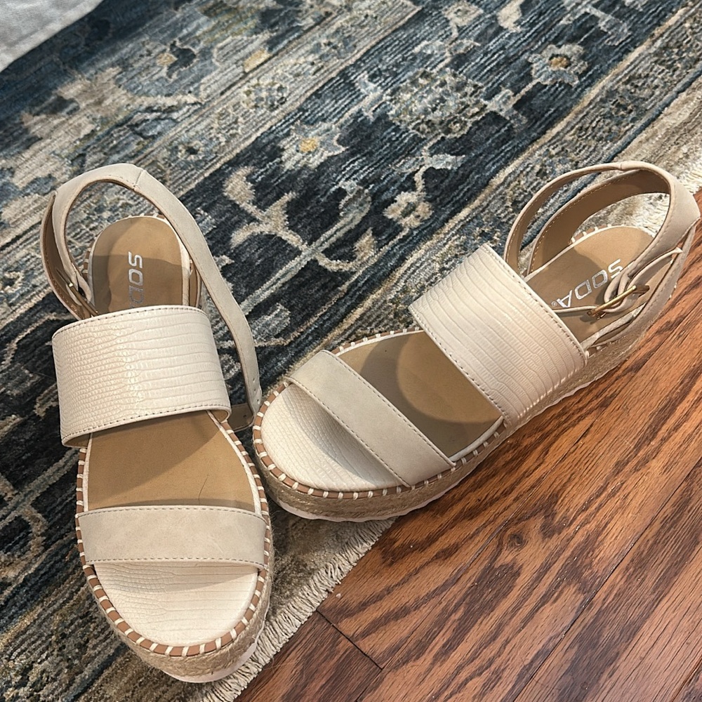 Soda Cream Espadrilles Slip-On Comfort